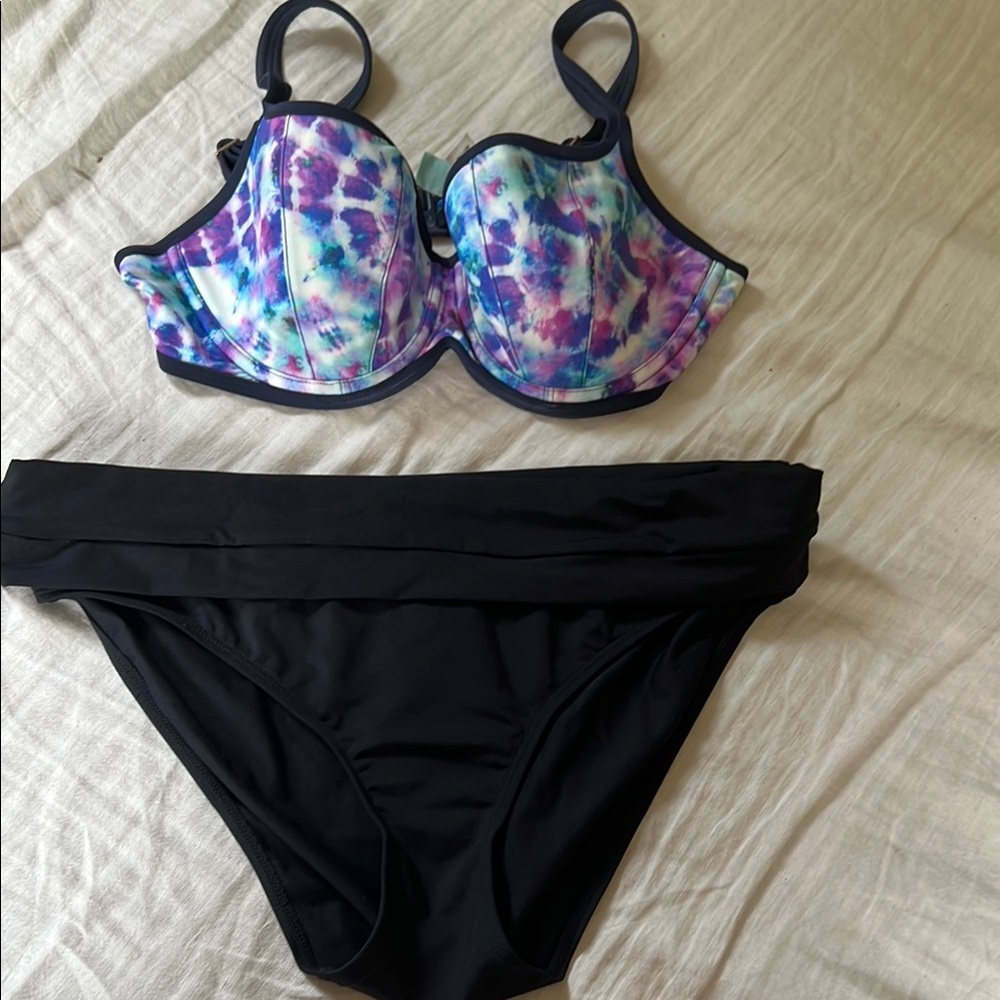 Panache swim suit 34DD/medium